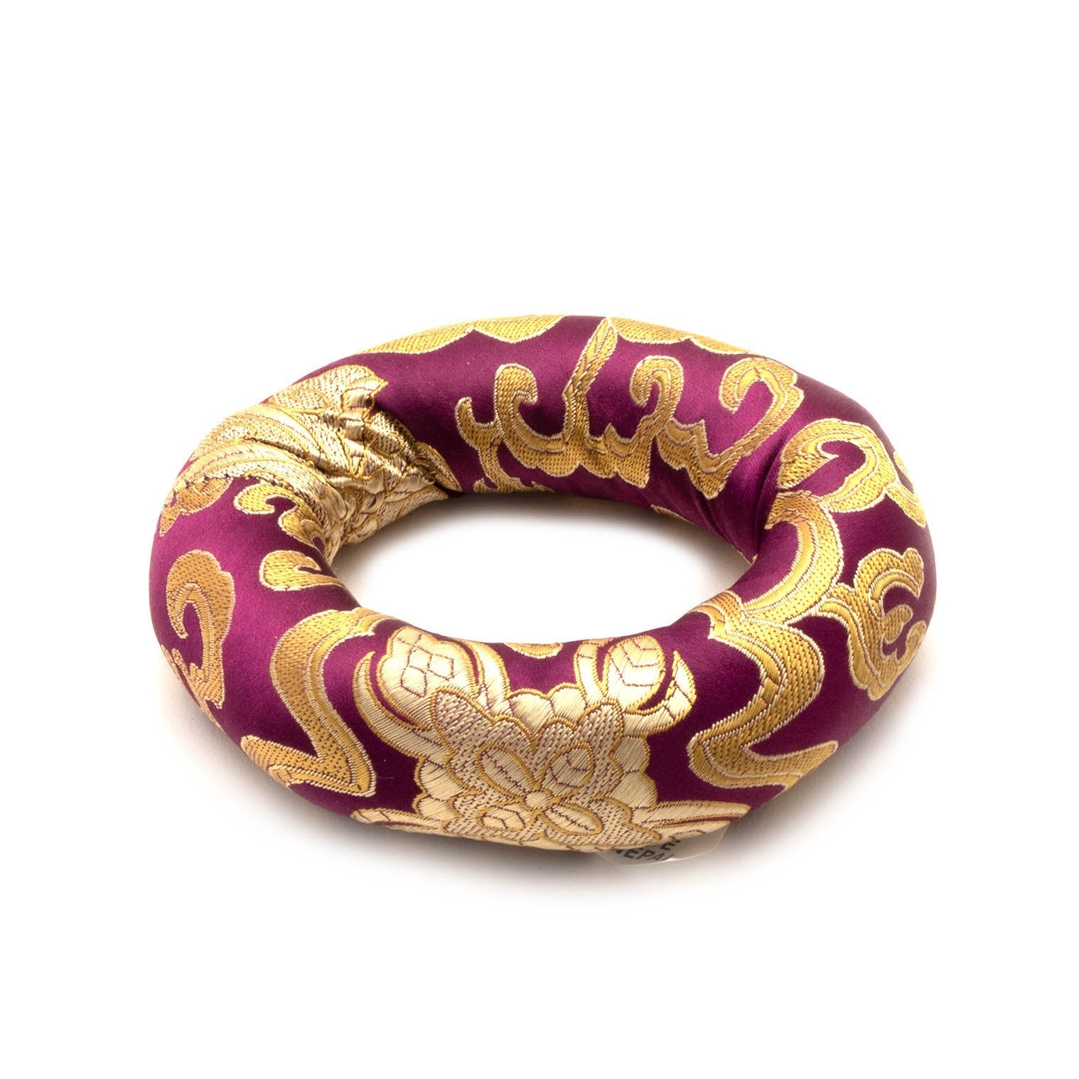 Doughnut Singing Bowl Cushion 17cm-Siesta Crafts