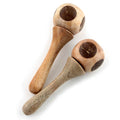 Small Coconut Wood Maracas (Pair)