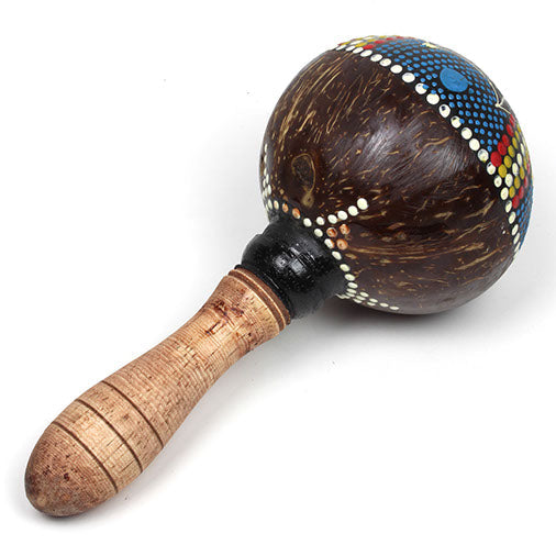 Sun Face Coconut Maraca