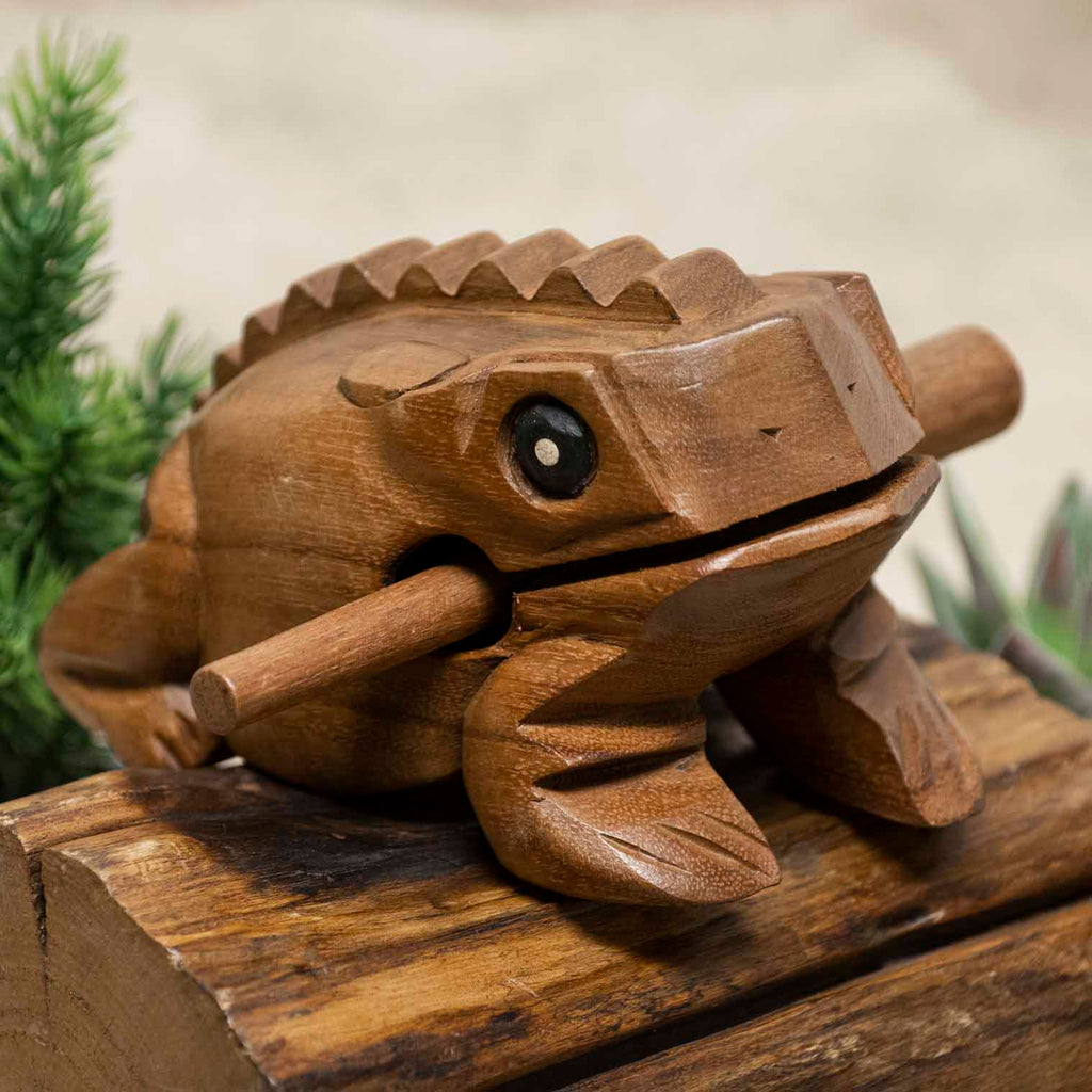Medium Croaking Frog Guiro - Thailand