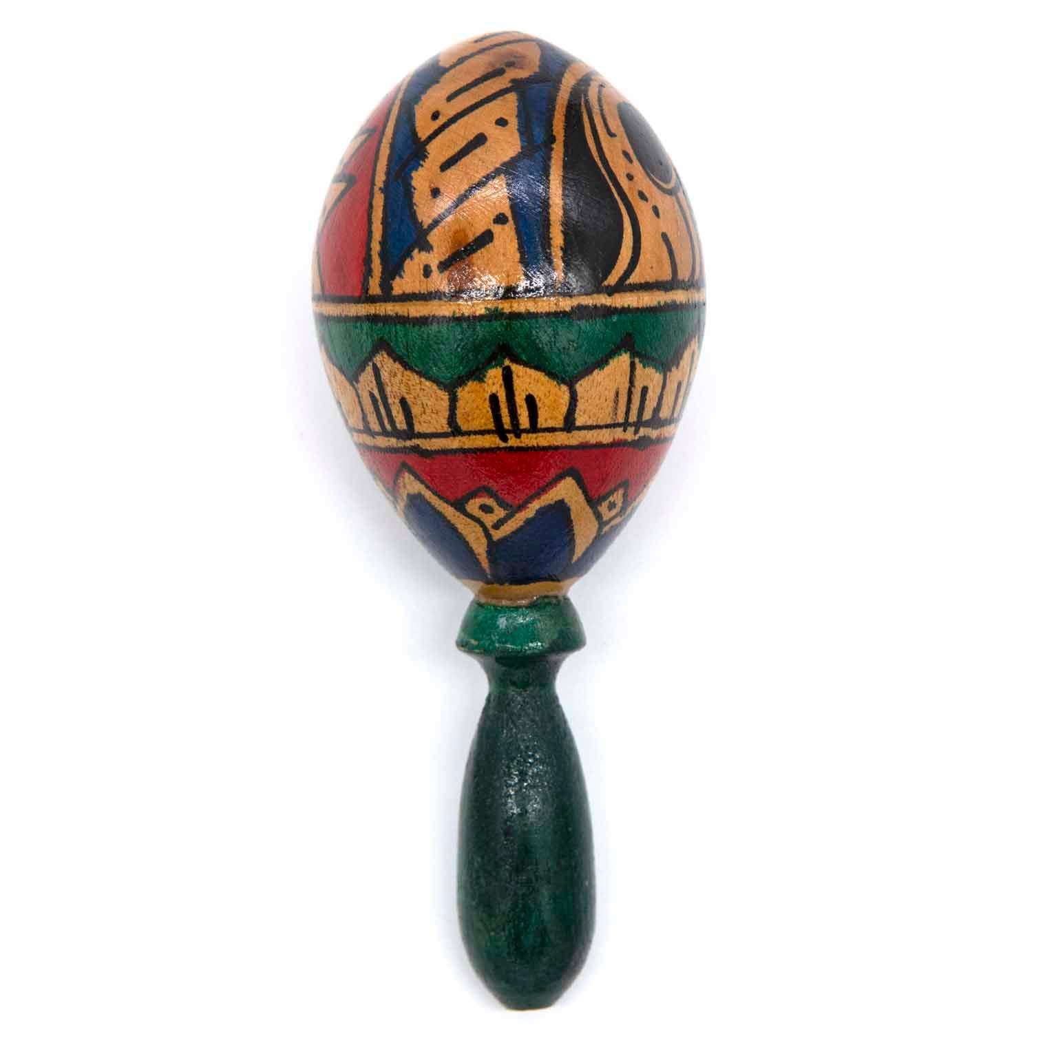 Painted Handle Egg Shaker