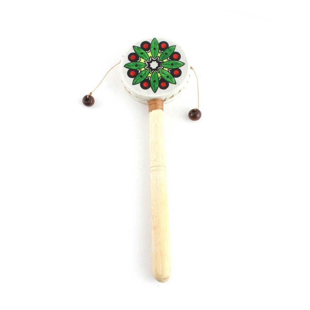 Mini Mandala Style Hand Drum-Siesta Crafts