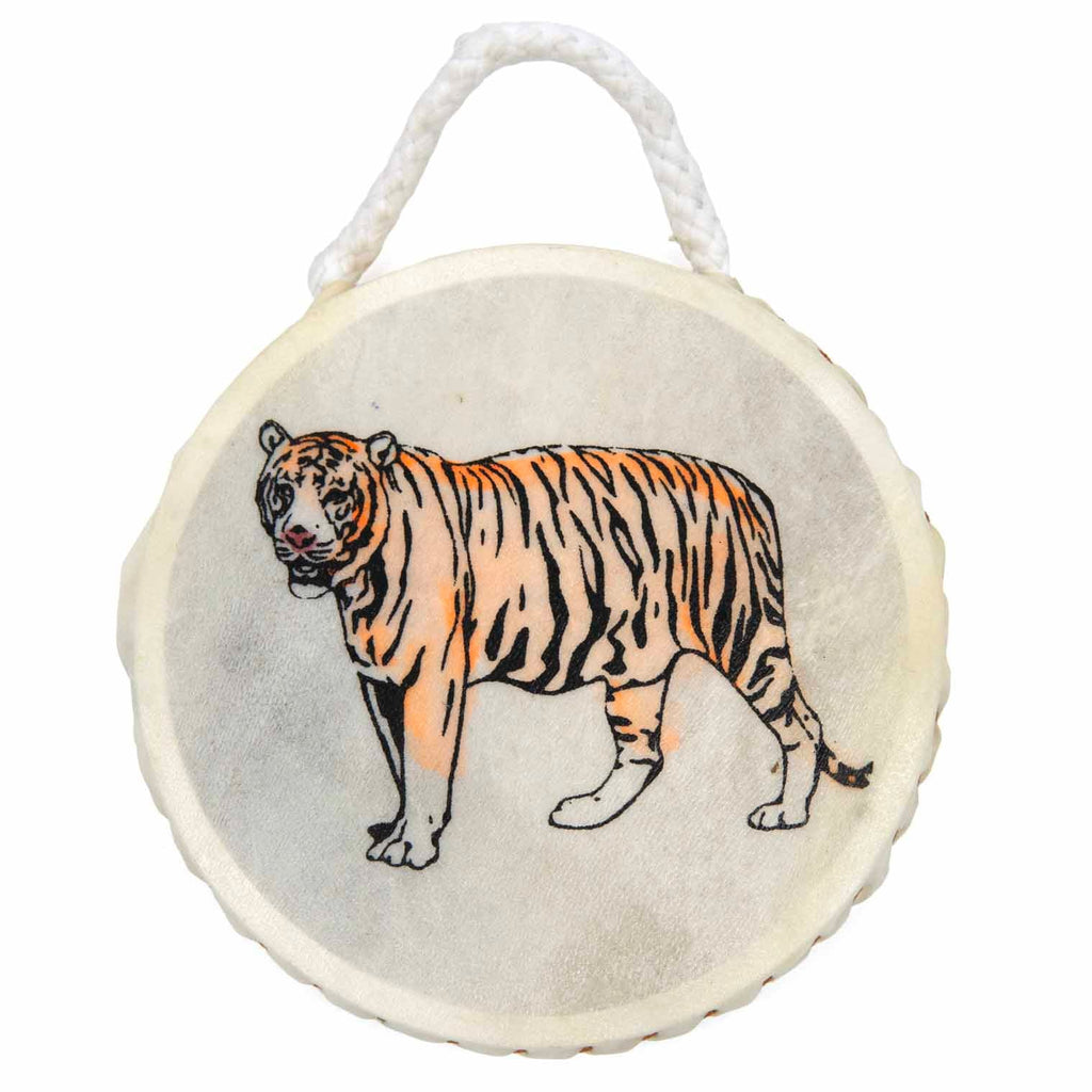 Tiger-Print Ocean Drum (Small)