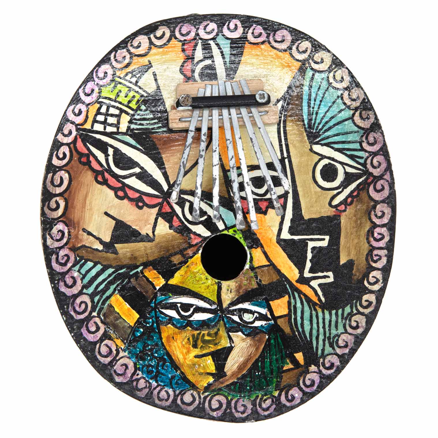 Lombok Design Gourd Thumb Piano-Siesta Crafts