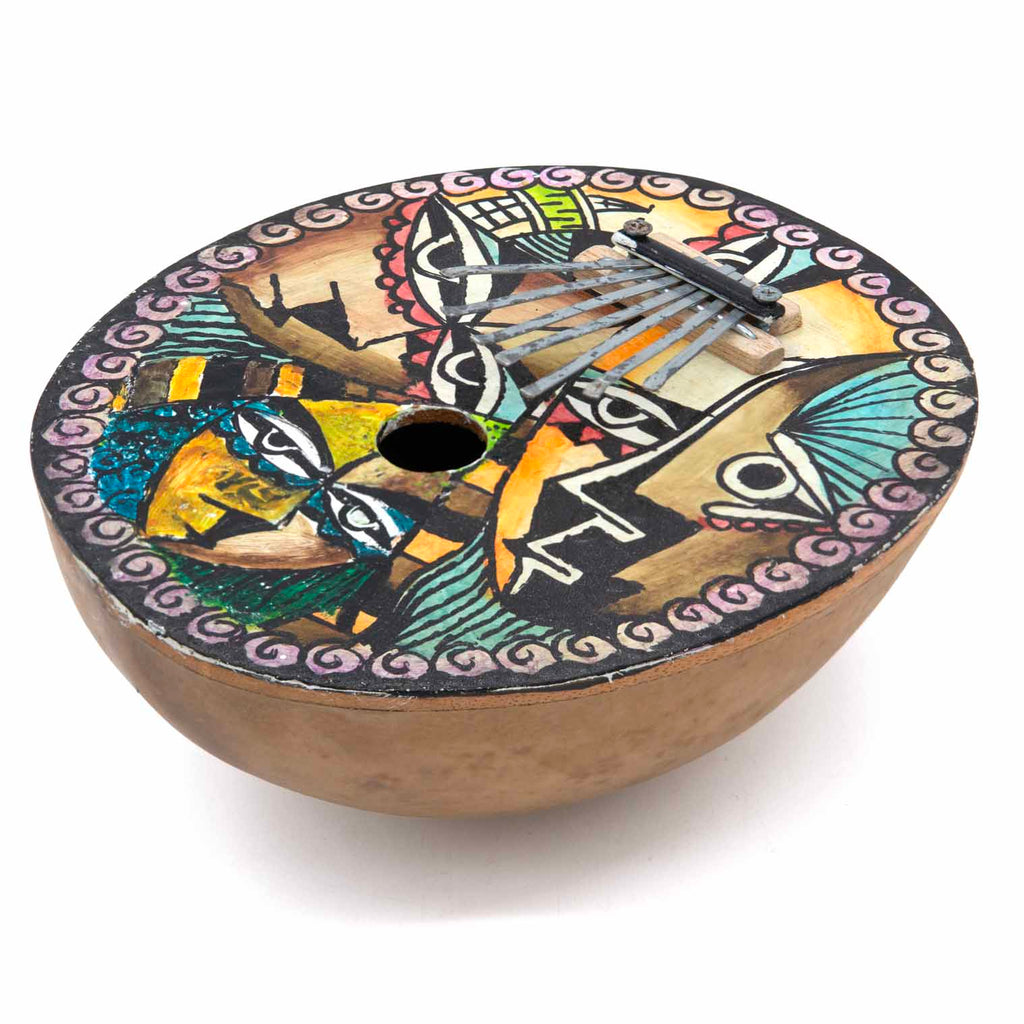 Lombok Design Gourd Thumb Piano-Siesta Crafts