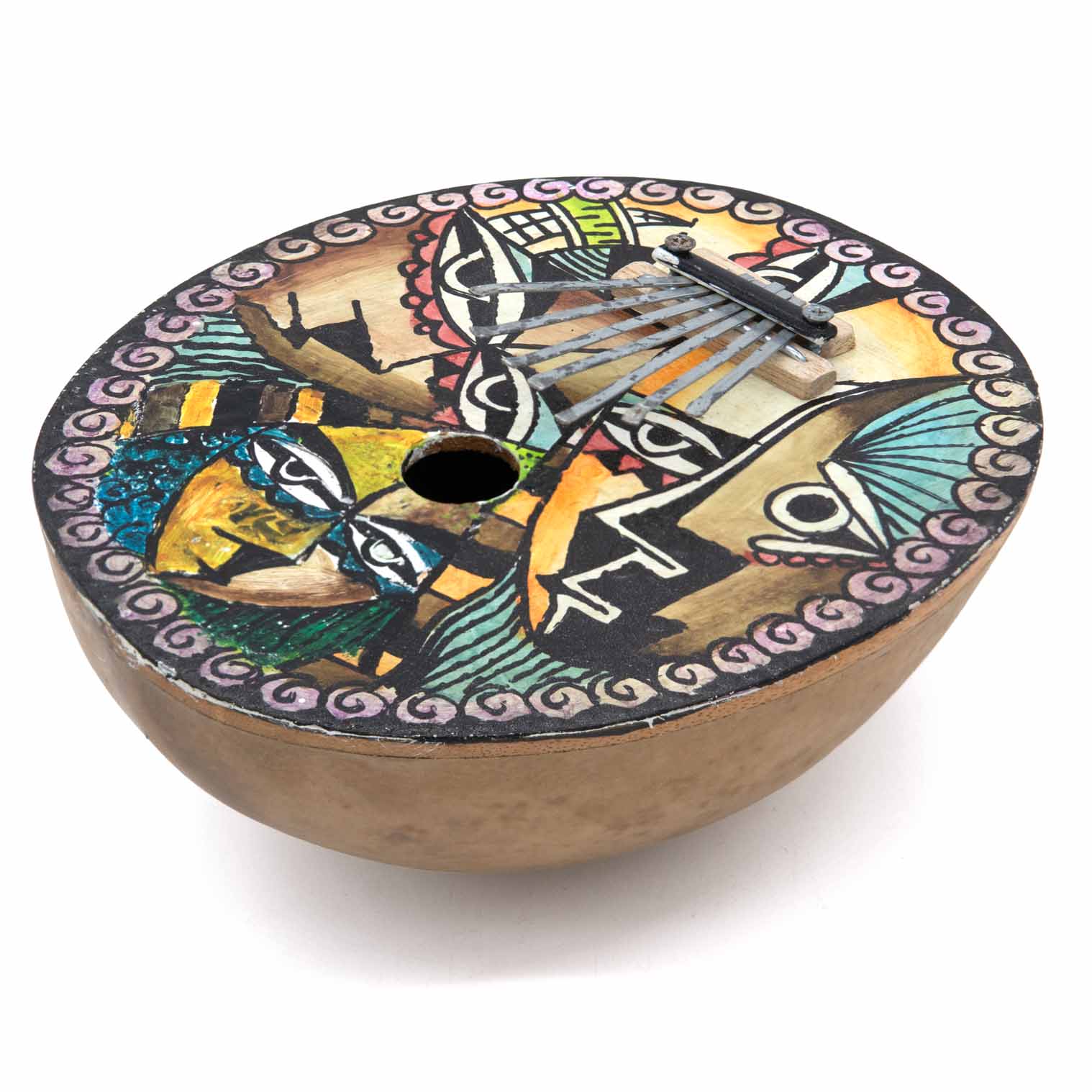 Lombok Design Gourd Thumb Piano-Siesta Crafts