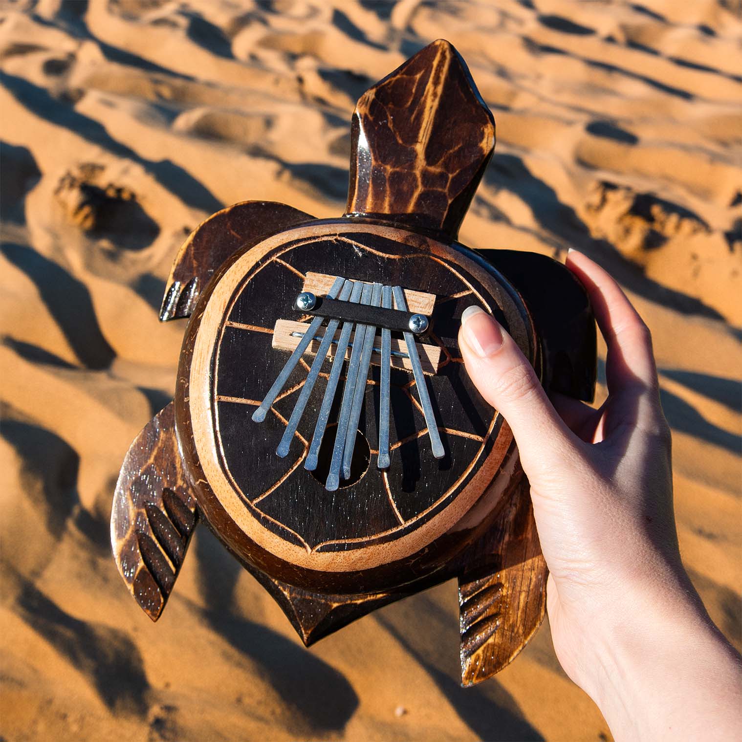 Large Turtle Kalimba Thumb Piano