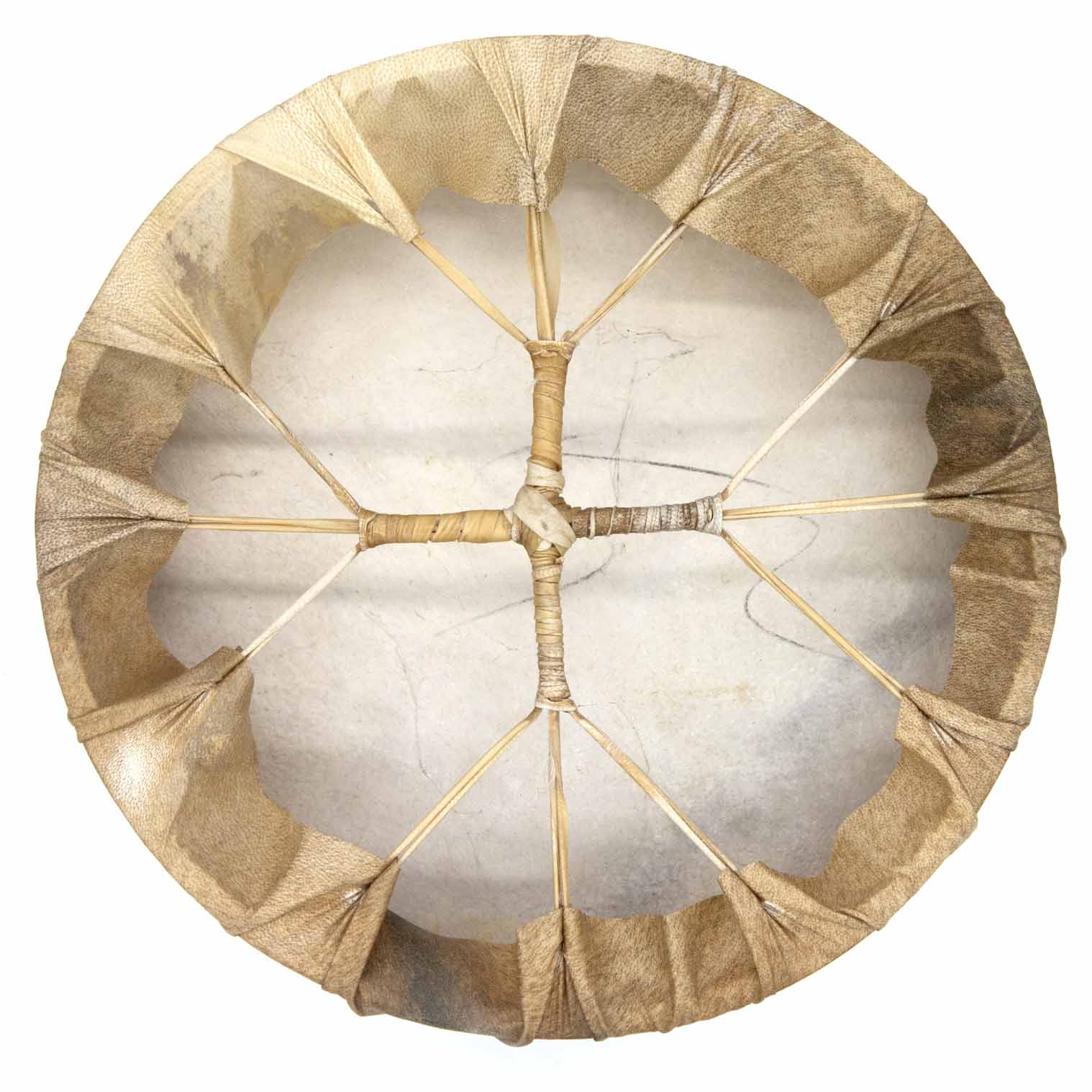 Raw Goat Skin Shamanic Drum 30cm-Siesta Crafts