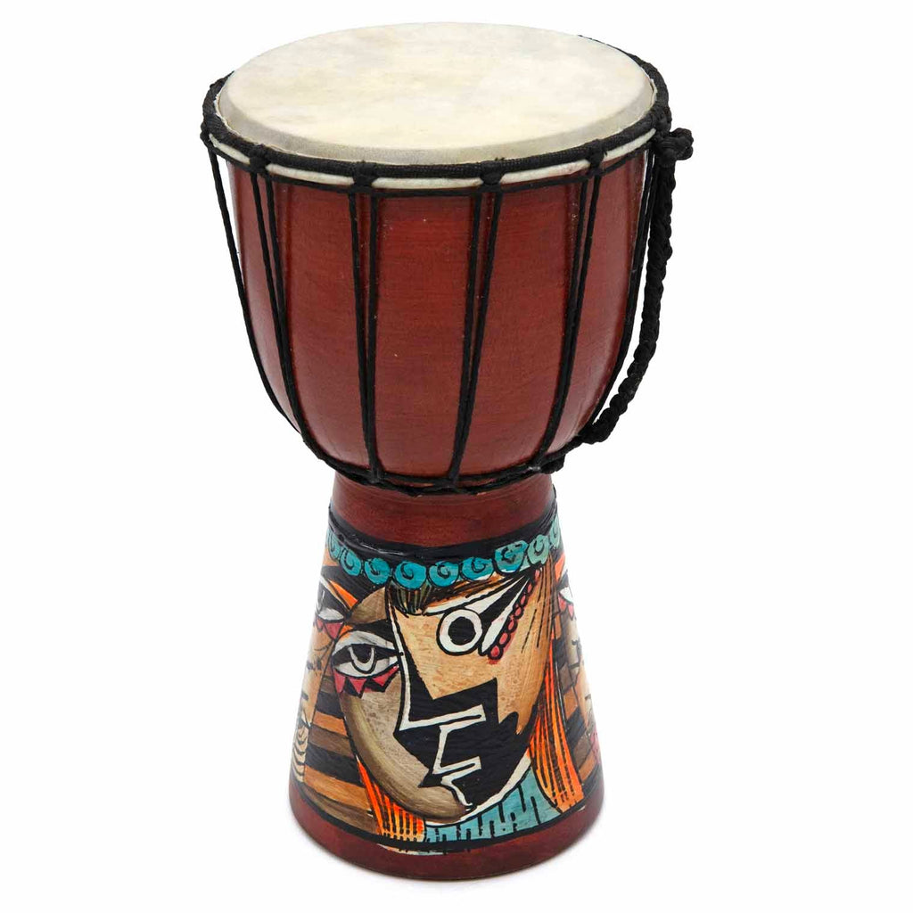 Lombok Hand-Painted Djembe Drum 30cm