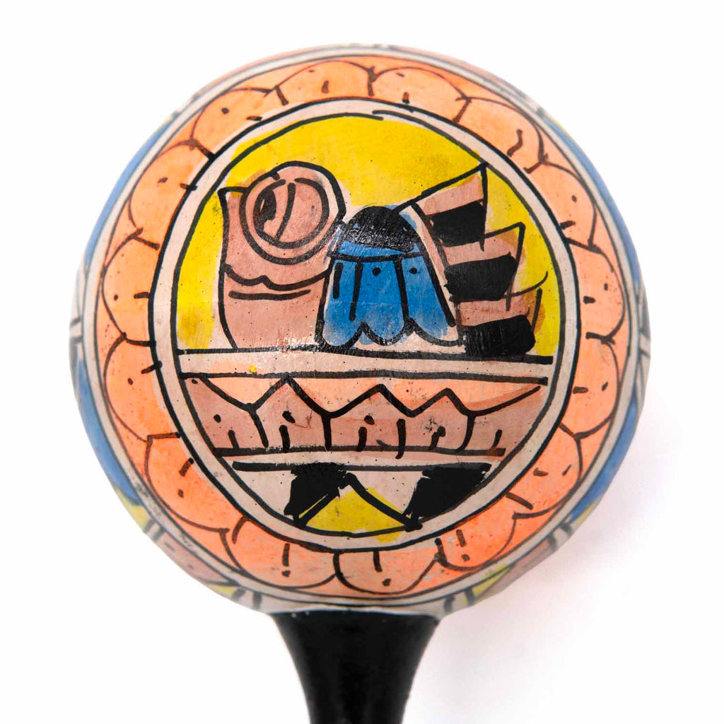Ball Shaker on Stick-Siesta Crafts