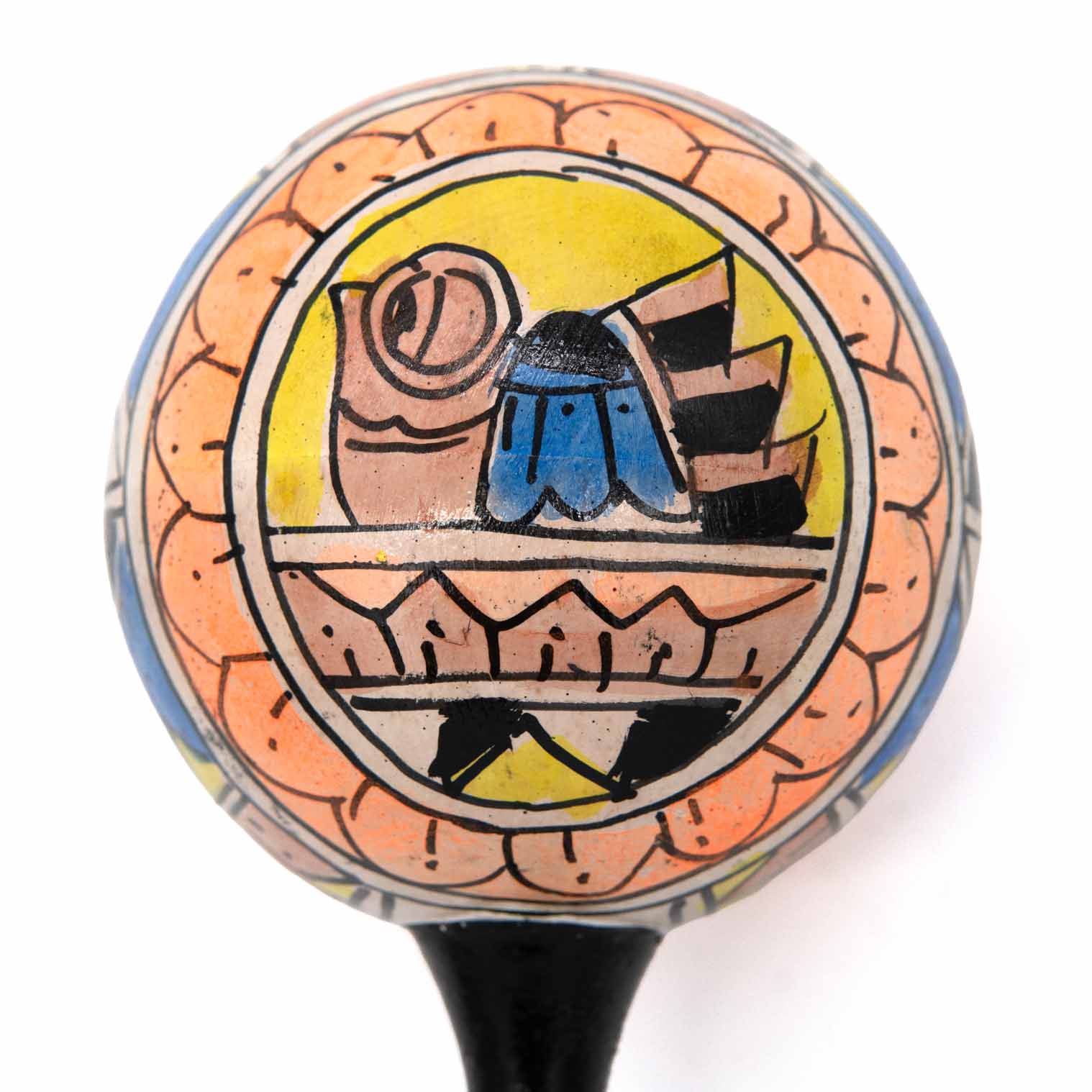 Ball Shaker on Stick-Siesta Crafts