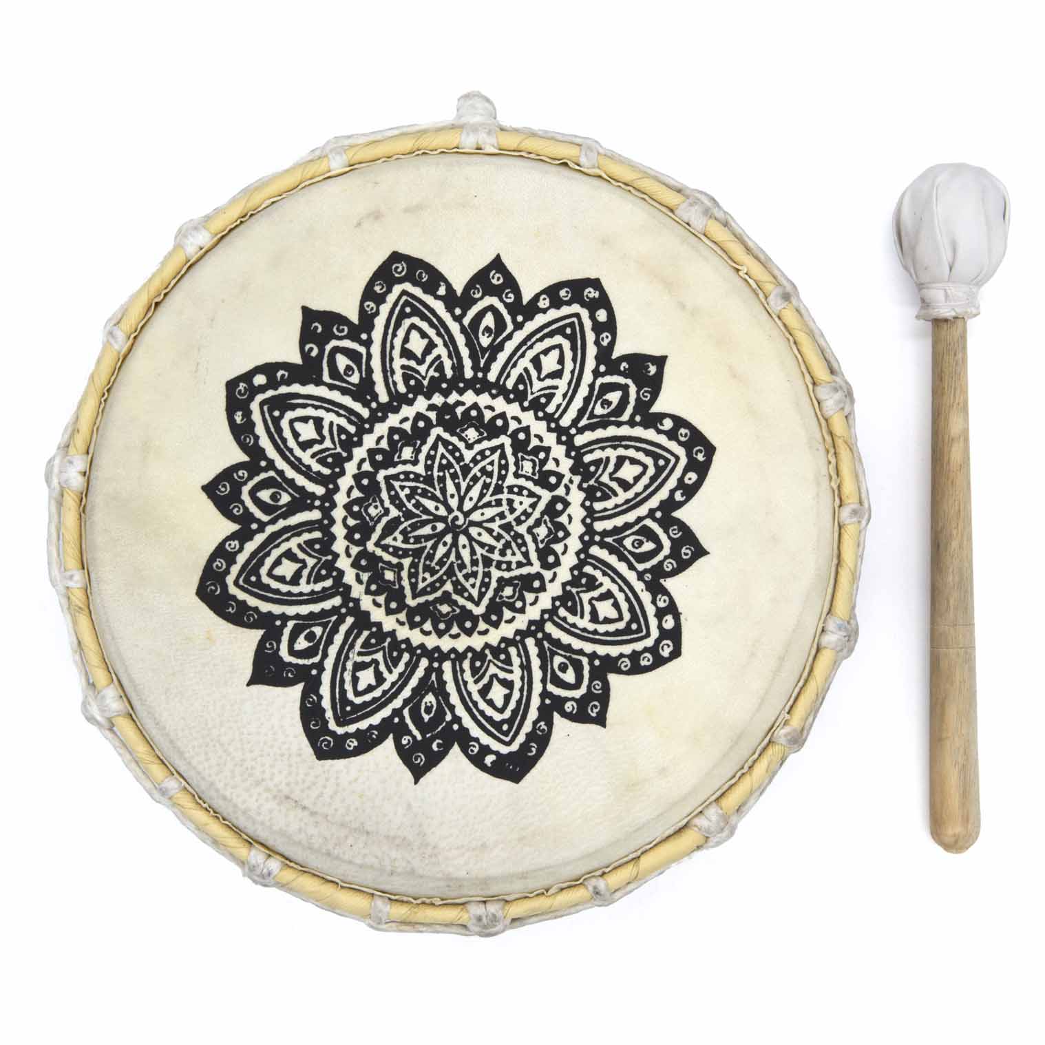 Mandala Shamanic Drum-Siesta Crafts