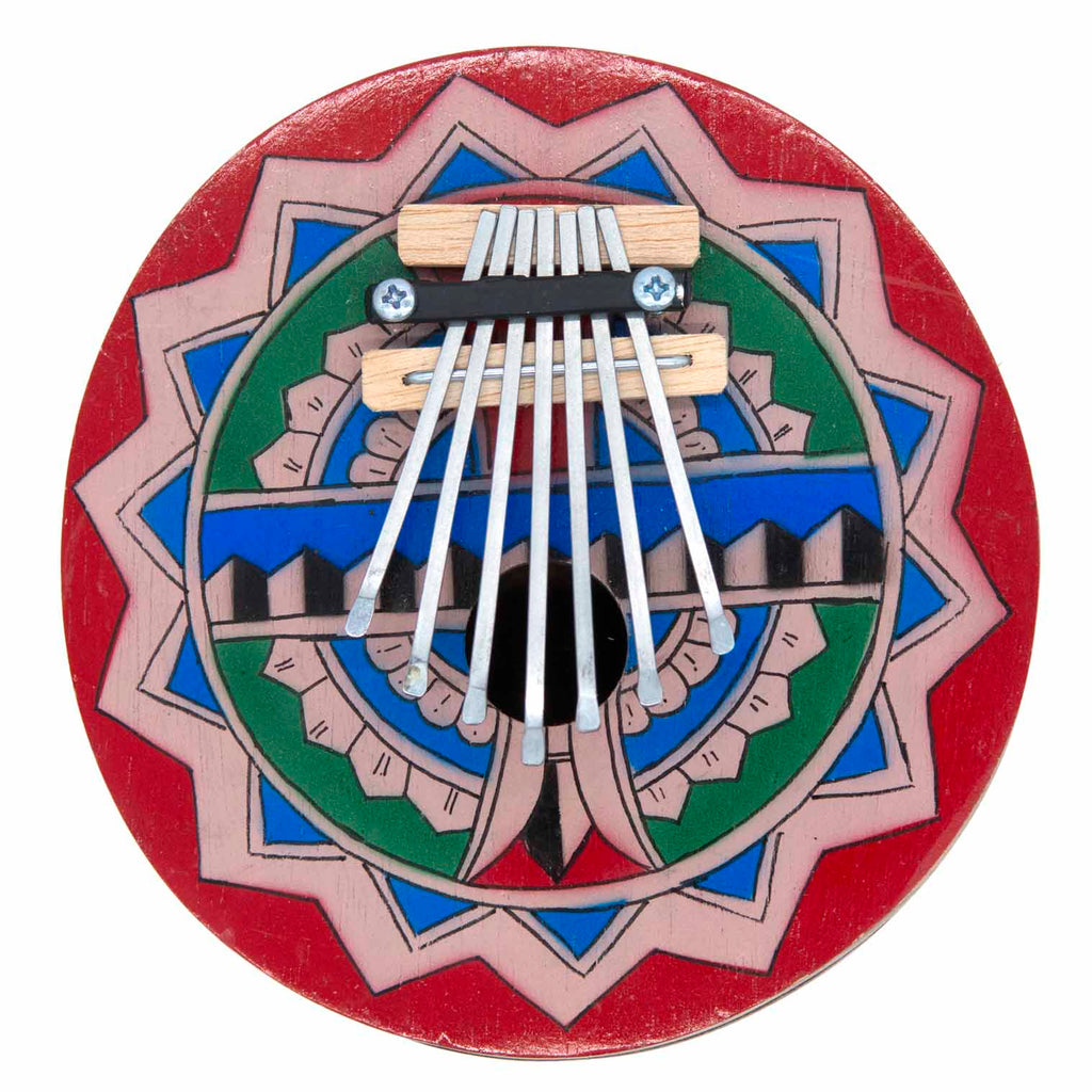 Painted Coconut Kalimba Thumb Piano