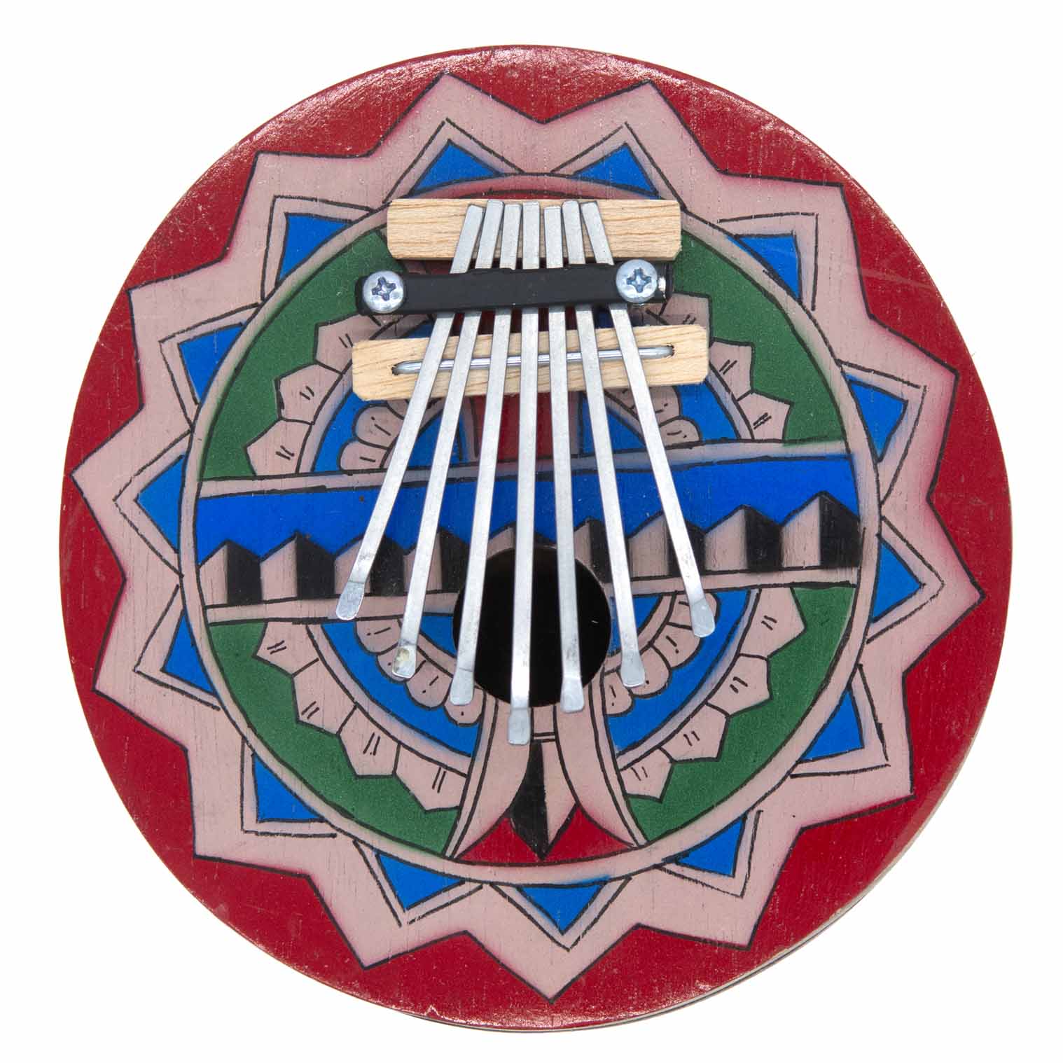 Painted Coconut Kalimba Thumb Piano