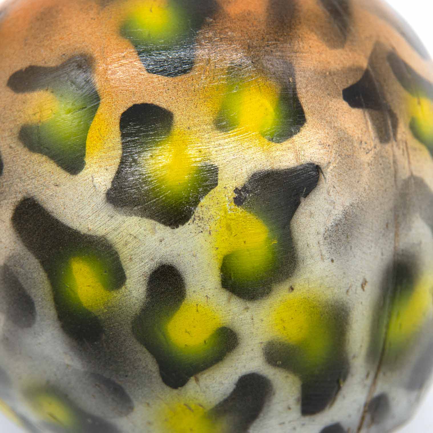 Leopard Painted Maraca-Siesta Crafts