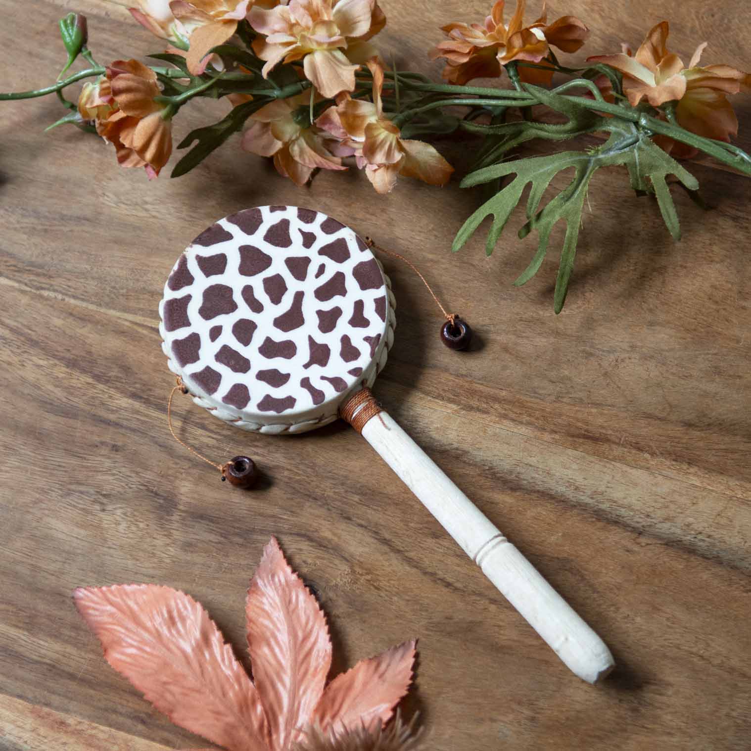 Giraffe Hand Drum (Pellet Monkey Drum)