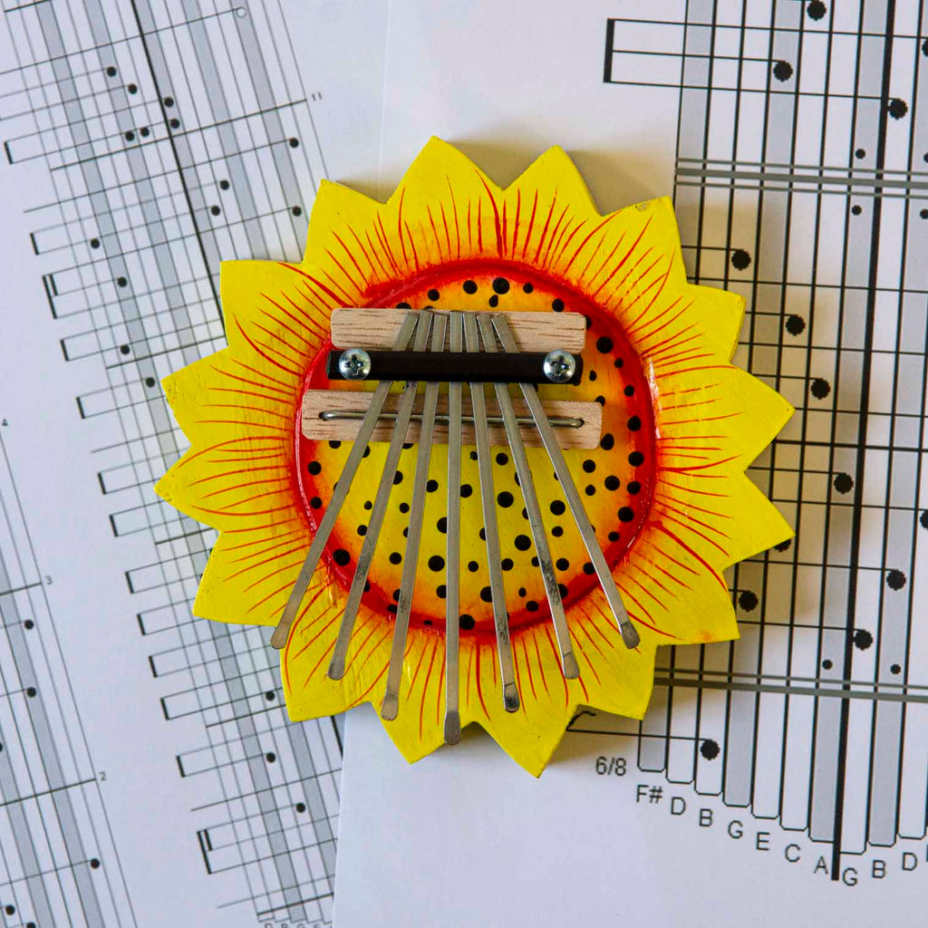 Sunflower Kalimba Thumb Piano