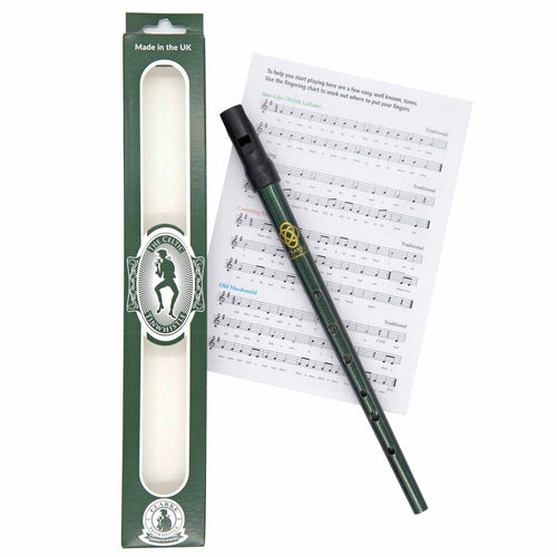 Celtic Tin Whistle in D - Made in England