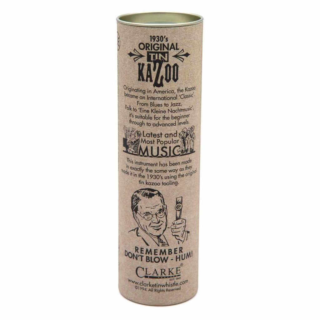 Standard Gold Kazoo - Tube-Siesta Crafts