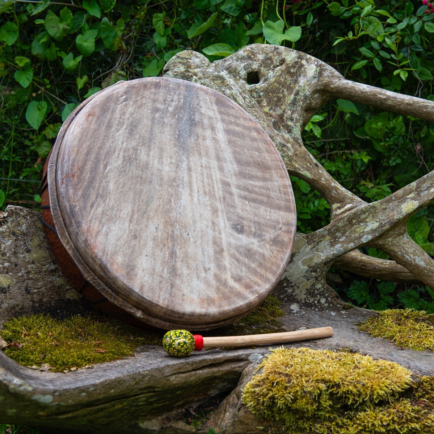 Ghanaian Shamanic Frame Drum 42cm