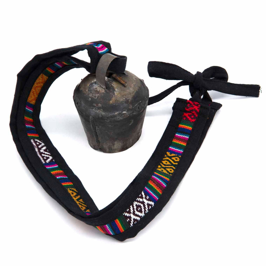 Tibetan Yak Bell with Collar