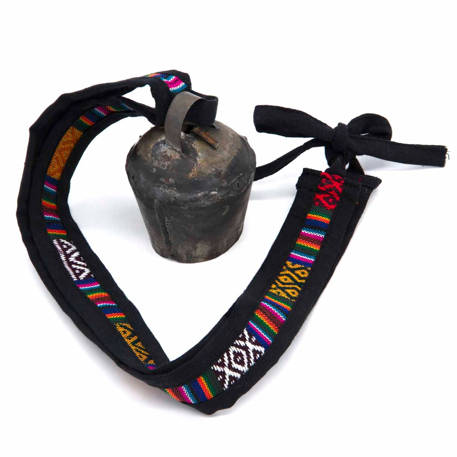 Tibetan Yak Bell with Collar