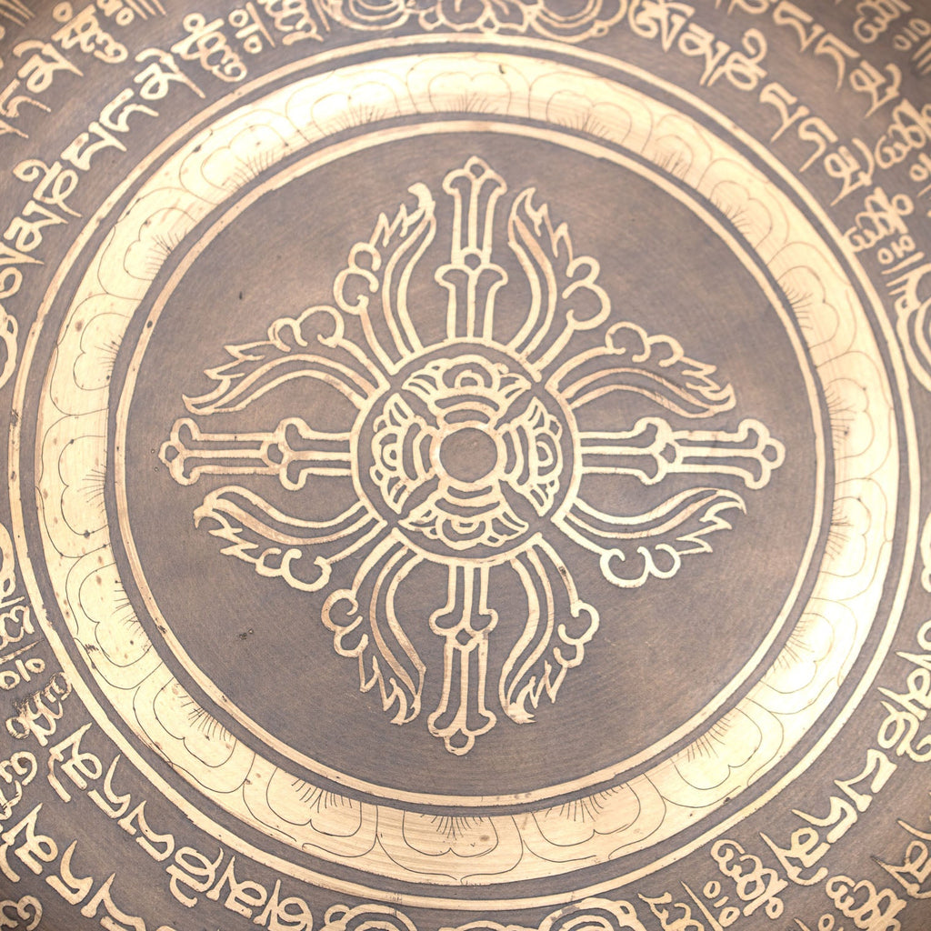 Vajra Mantra Metal Wind Gong No.44-Siesta Crafts
