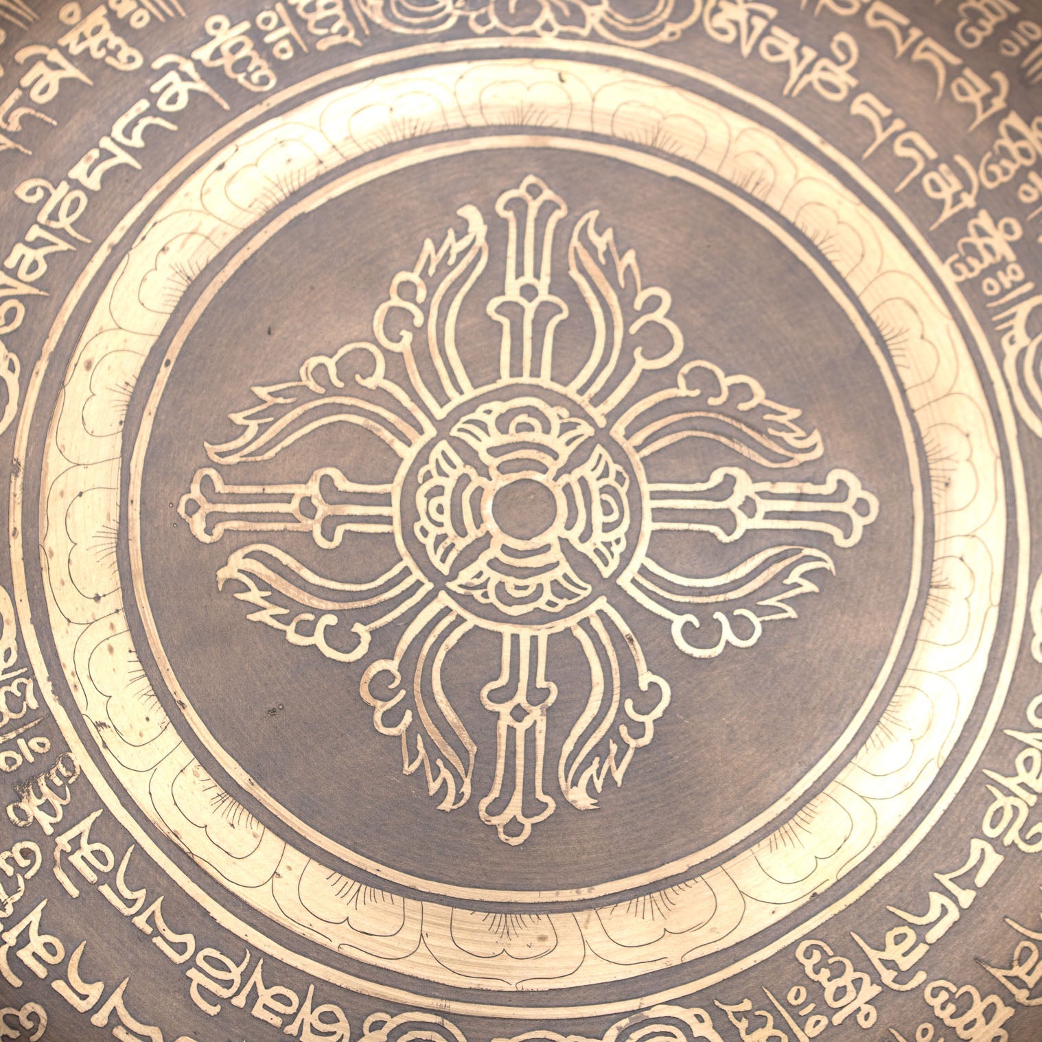 Vajra Mantra Metal Wind Gong No.44-Siesta Crafts