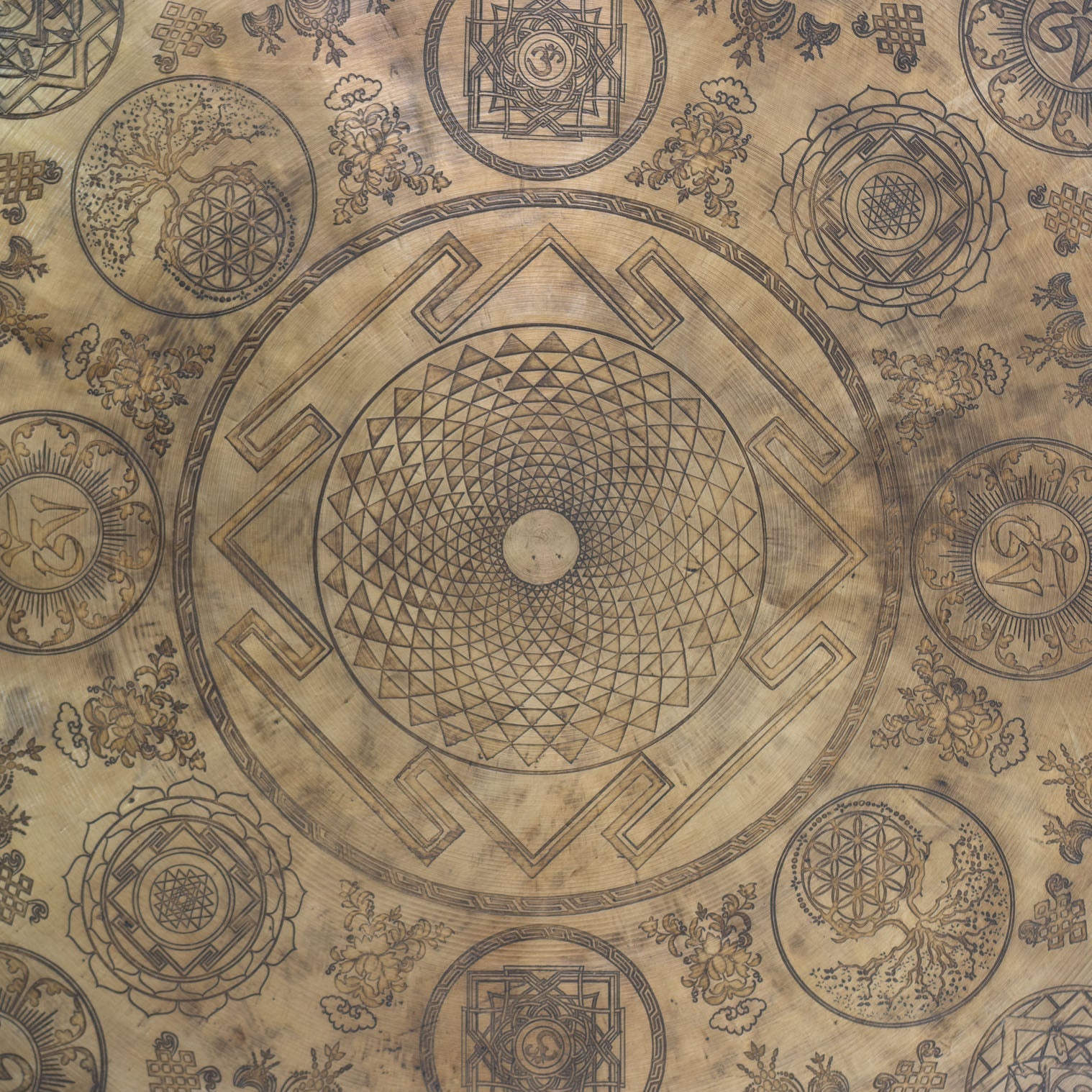 Geometric Gong No.70-Siesta Crafts