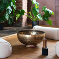 Special Etched Green Tara Singing Bowl