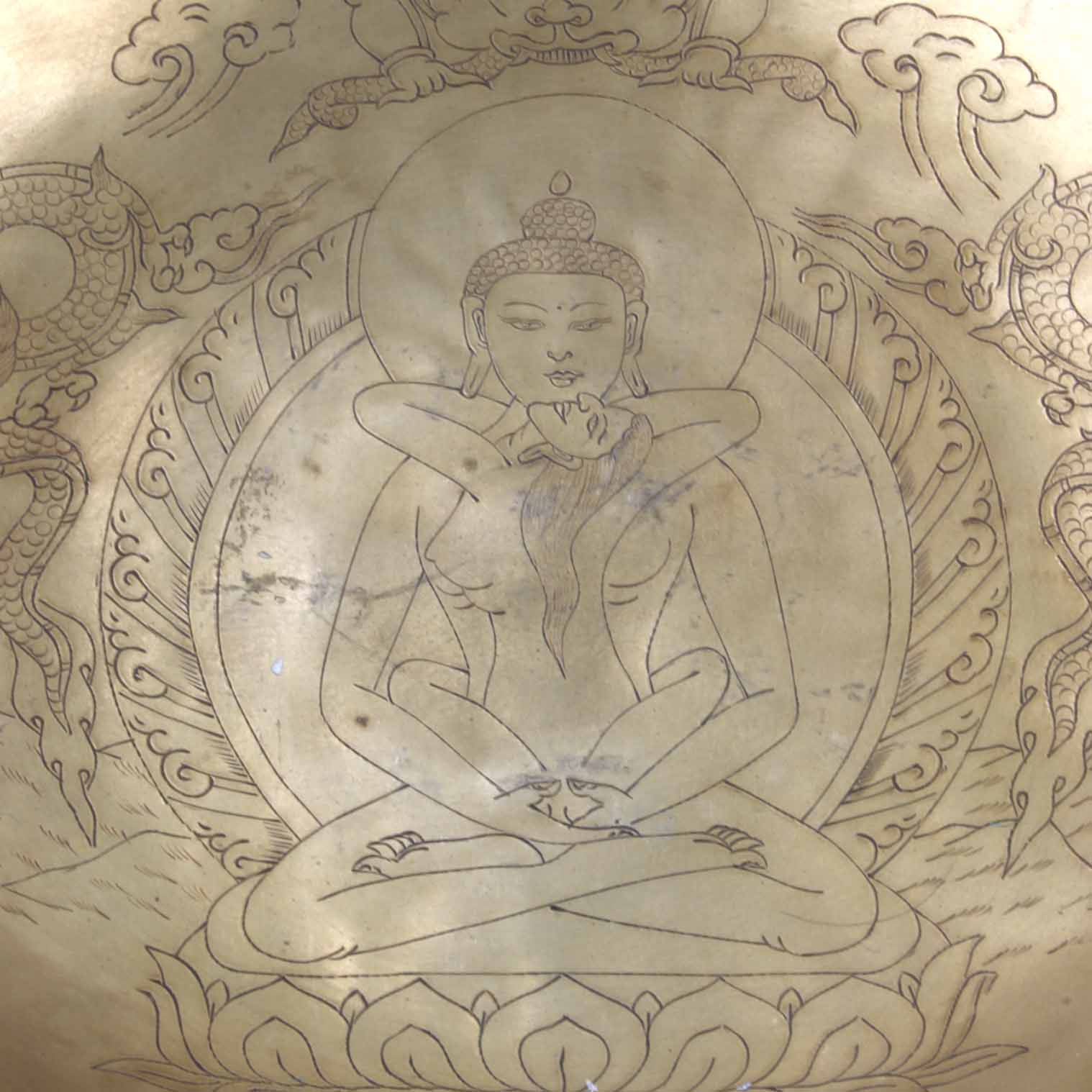 Buddha and Shakti Artisan Singing Bowl No.58-Siesta Crafts