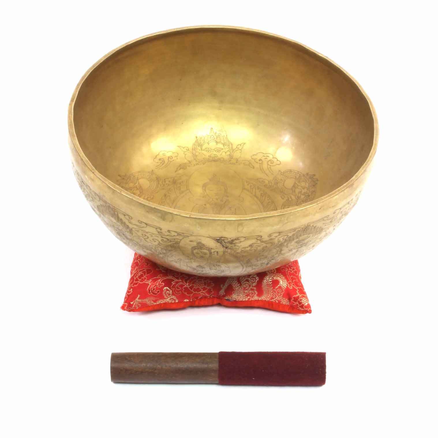 Buddha and Shakti Artisan Singing Bowl No.58-Siesta Crafts