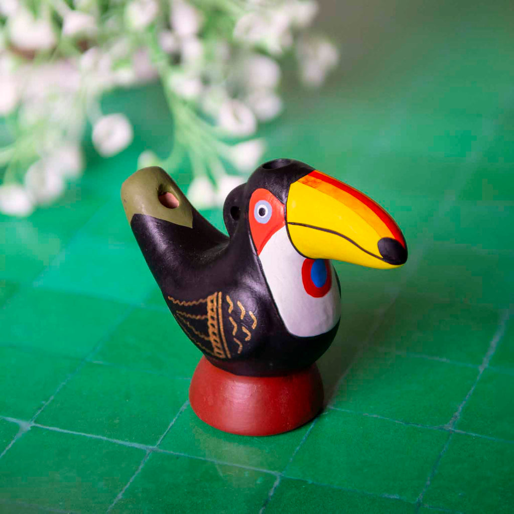 Toucan Clay Ocarina - Peru