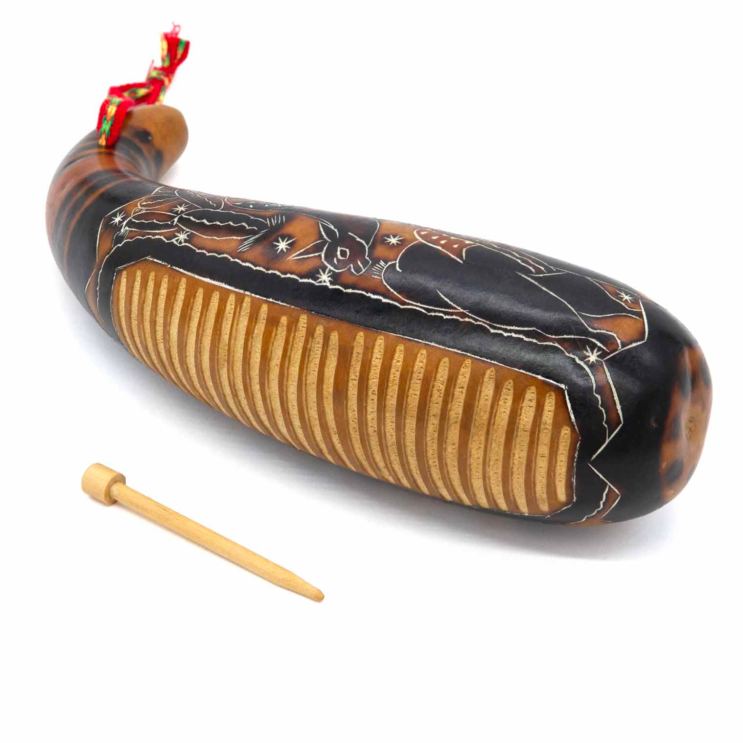 Gourd Guiro & Shaker - Peru