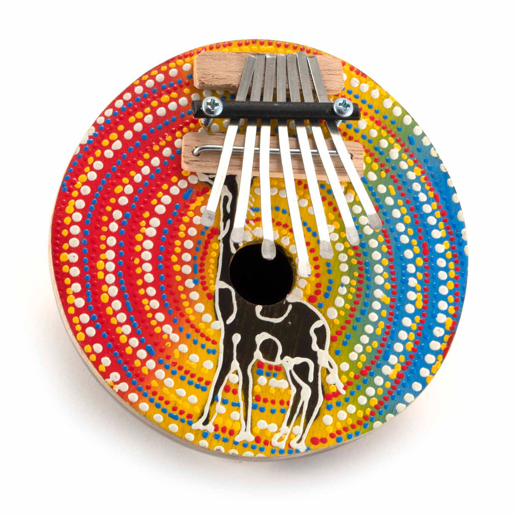 Giraffe Kalimba Thumb Piano (Coconut)