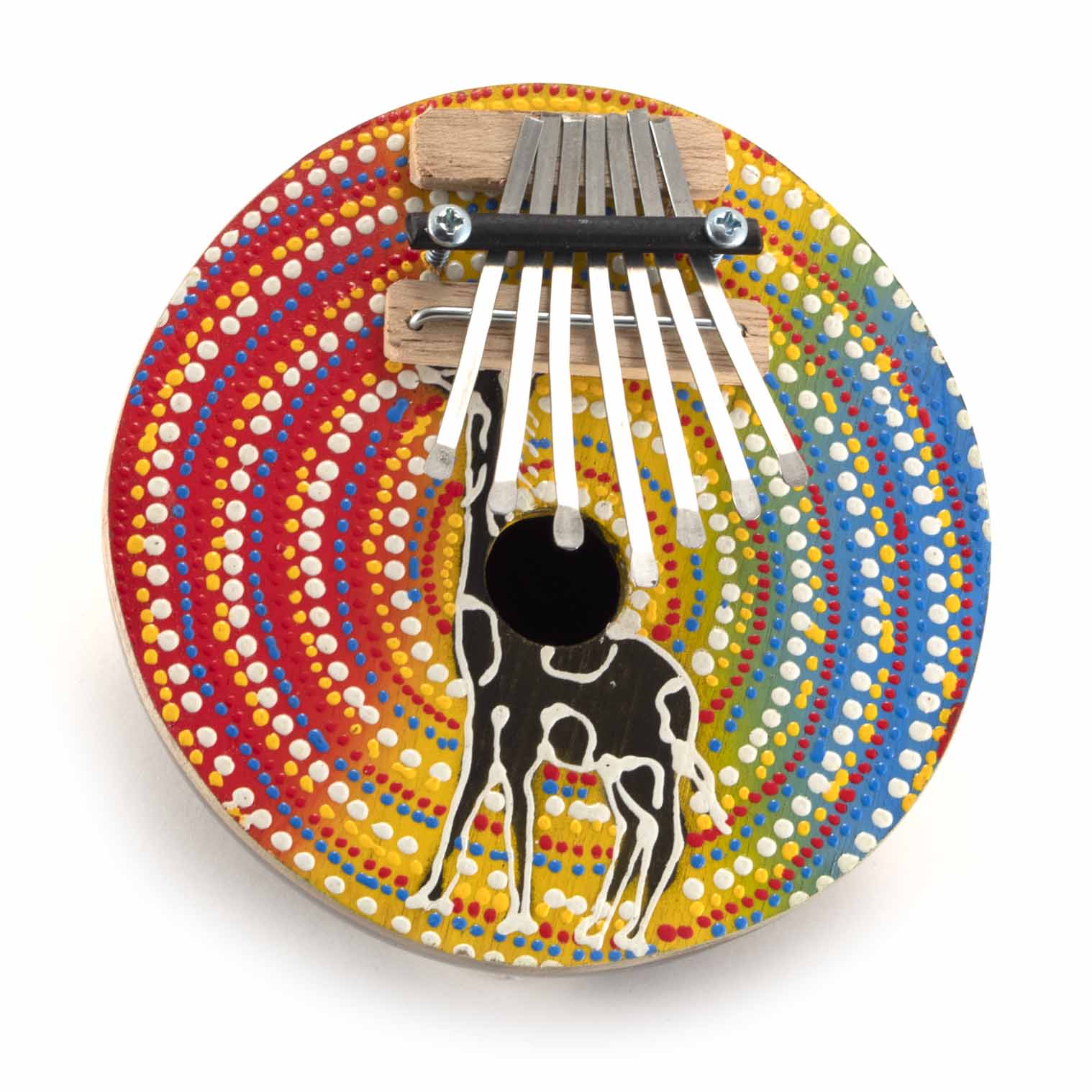 Giraffe Kalimba Thumb Piano (Coconut)