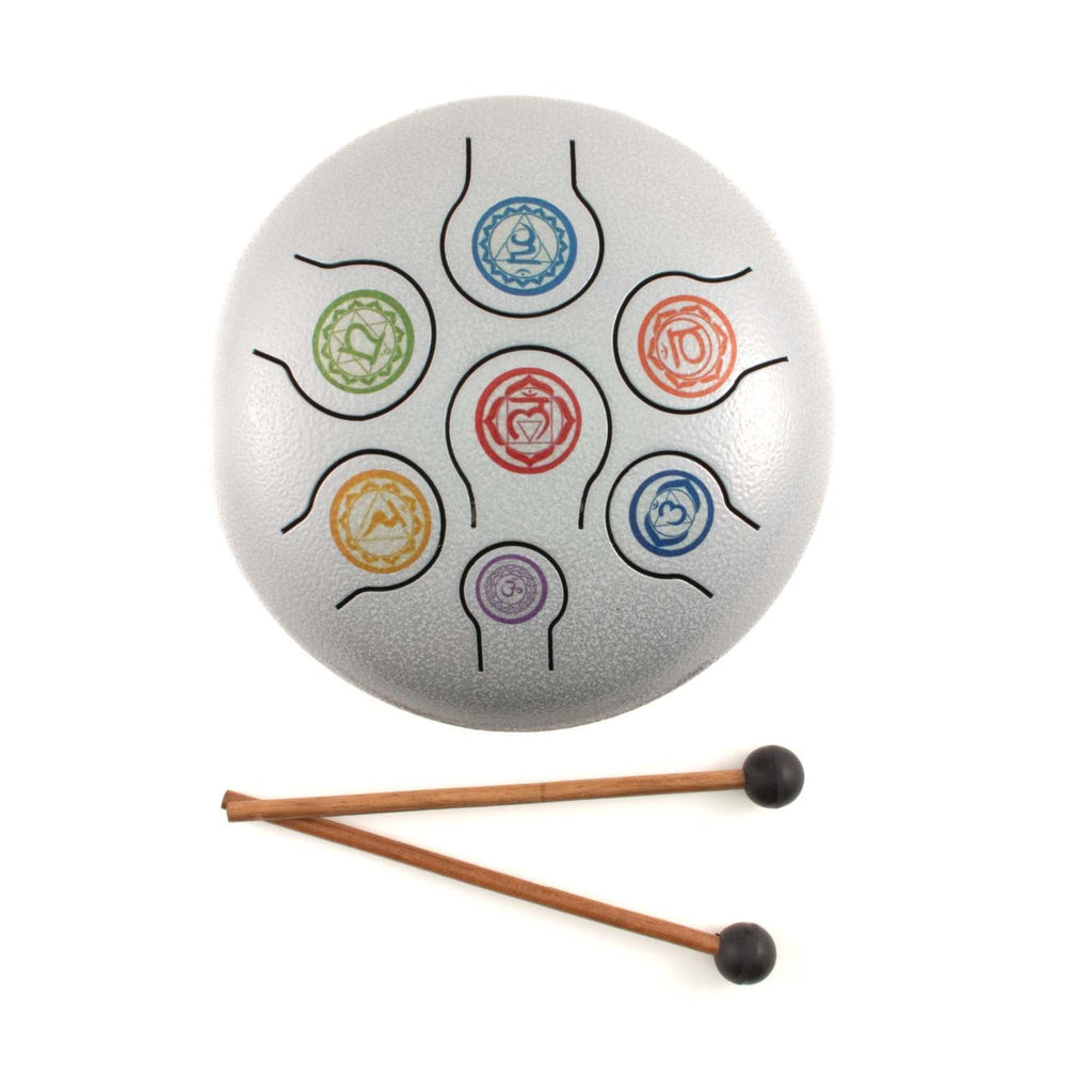 Seven Chakra Metal Handpan Tongue Drum