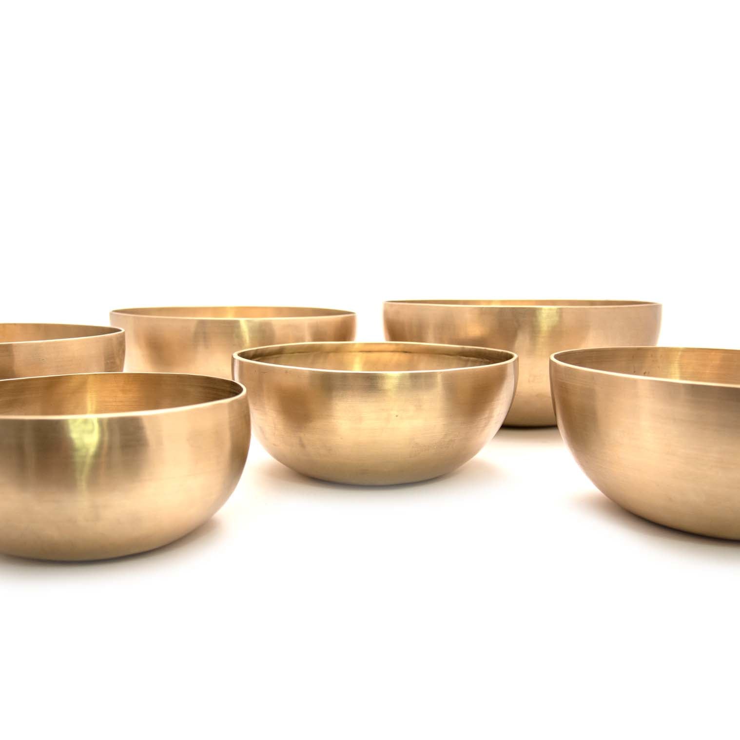 Top Quality Seven-Metal Bowl Therapy Set of Six-Siesta Crafts