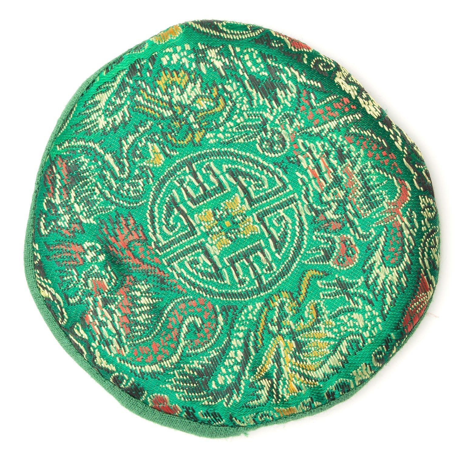 Small Brocade Singing Bowl Cushion-Siesta Crafts